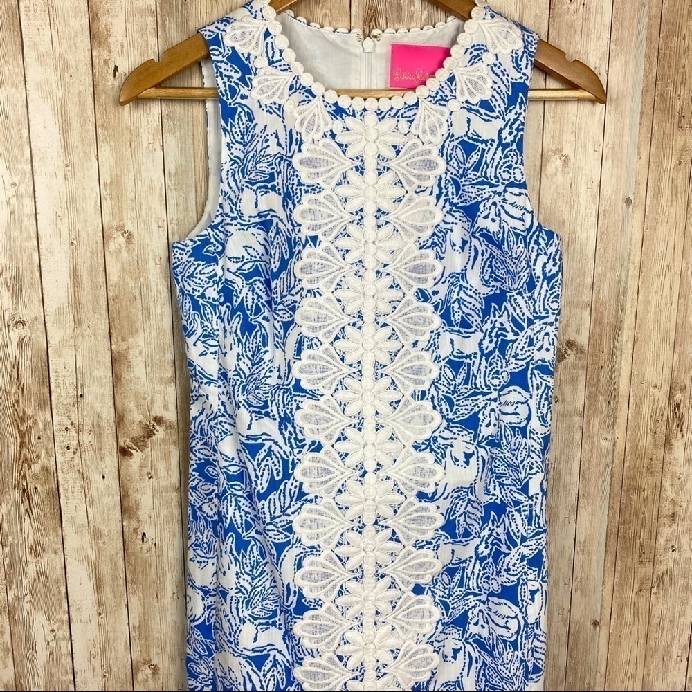 Lilly Pulitzer Melani‎ Shift dress in Coastal Blue - Picture 5 of 15